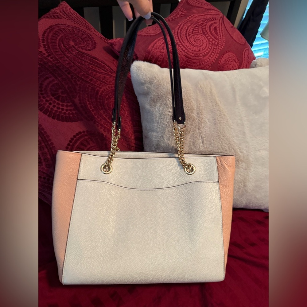 Cammie Chain Tote In Colorblock - Picture 2 of 8